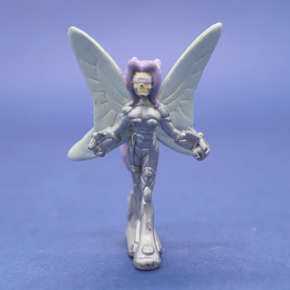 Bandai Namco Other - 2002 Bandai H-T Digimon Digital Monsters Silver Fairimon Kazemon Mini Figure